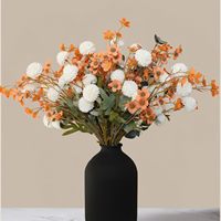 Pompones de Diente de León Artificiales de Alta Calidad, Decoración Moderna para Sala de Estar, Arreglos de Boda