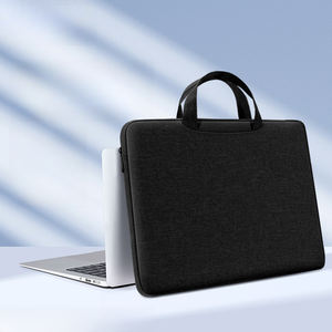 14/15 इंच बड़े पोर्टेबल ठोस लैपटॉप आस्तीन वाटरप्रूफ आकस्मिक टिकाऊ पॉलिएस्टर लैपटॉप बैग सरल व्यवसाय टिकाऊ - Product Image 6