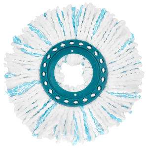 Meilleure vente de vadrouille de remplacement compatible avec le système de vadrouille à disque Clean Twist de <span class=keywords><strong>Leifheit</strong></span> 360 Spin Magic Mop pour tous les types de sols - Product Image 5