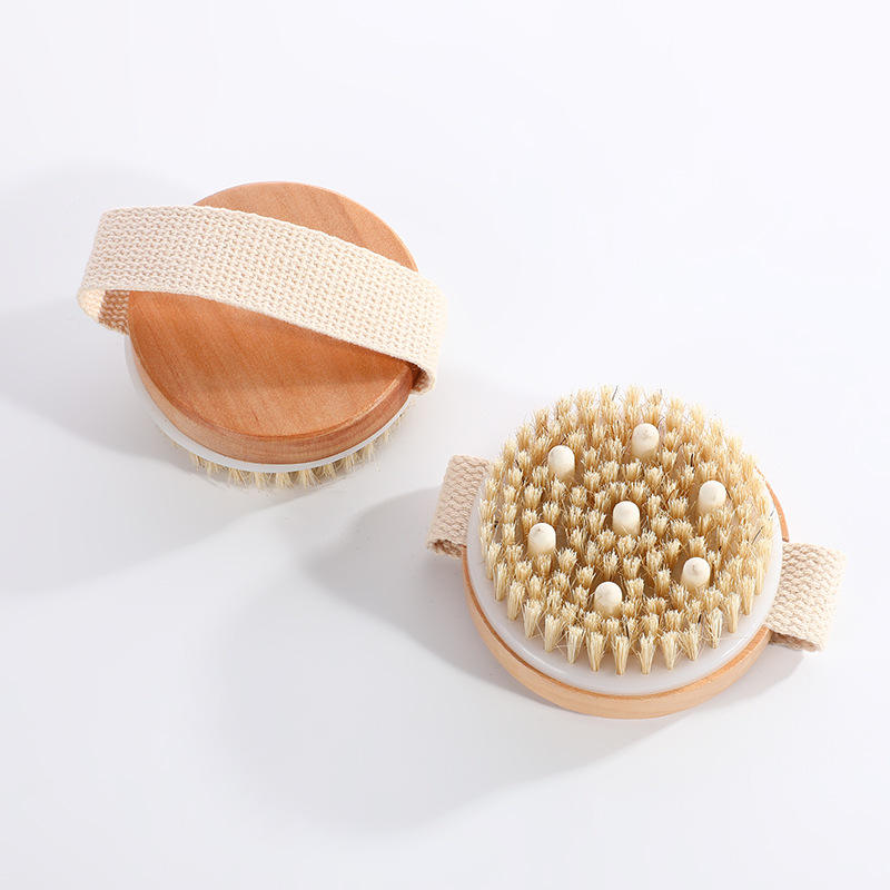 Brosse à tête ronde Hemu 8x8cm