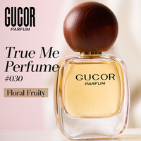 GUCOR 030 True Self 30ml Mini Eau de Parfum Française de Poche pour Femme, Parfum Vert Aromatique Longue Durée, Vaporisateur Écologique