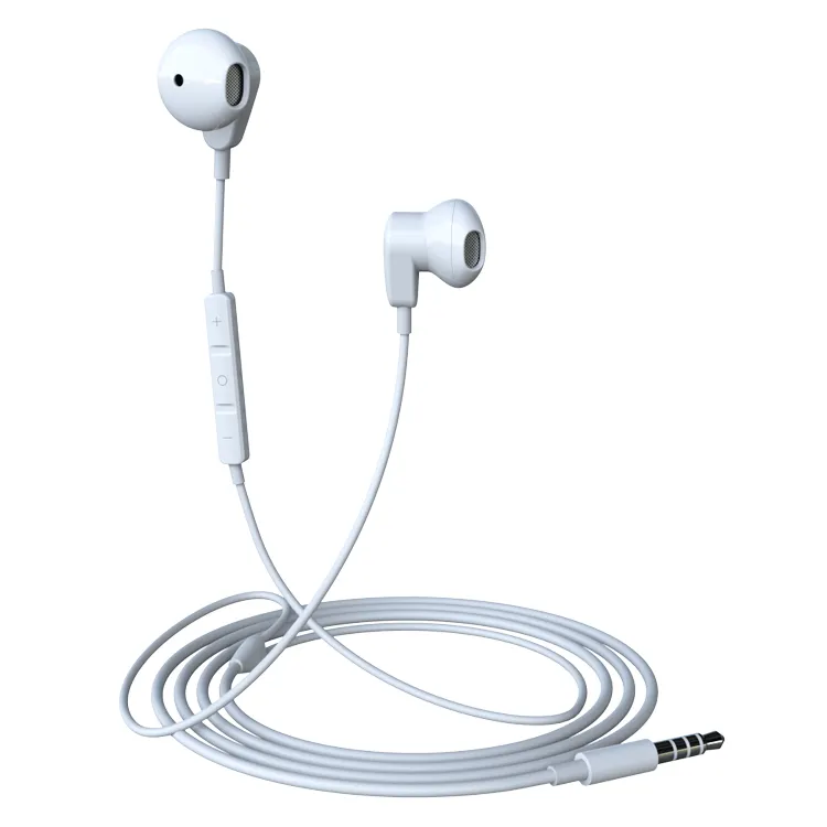 audifonos earpiece 3.5mm hifi headset wired earphone with mic in ear earphone for iphone Samsung