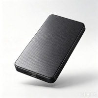 Hard Disk Eksternal Ringkas, HDD Eksternal Portabel yang Tahan Lama, Penyimpanan Data Mobile untuk Perjalanan, Kantor, Hiburan