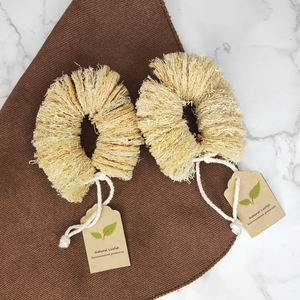 Оптовая продажа, биоразлагаемая губка, кухонная Мягкая сетчатая кисть для египетской губки, натуральная кухонная губка для люффы - Product Image 5