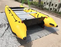 Inflatable Boat 16.5 Feet Inflatable Racing Catamaran Sailing Boat Speed Boat Catamarans