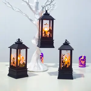 Novo suprimentos de decoração da festa de halloween, a atmosfera é decorada impressão led grande tempestade