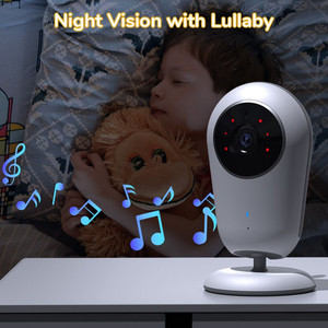 Électronique Baby-Sitter 3.2 pouces HD 100pix Bébé Moniteur VB609 Vision Nocturne Caméra Vidéo Sans Fil - Product Image 6
