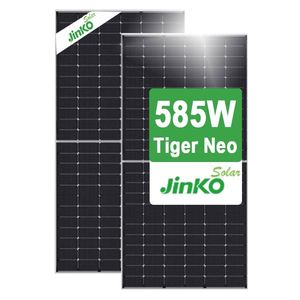 JINKO Tiger NEO N-Type แผงเซลล์แสงอาทิตย์565W 570W 575W 580W 585W และโมดูล PV ชนิด N - Product Image 1