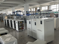 Stabilisateur de tension triphasé AC servo personnalisable CE 50/60HZ 110V 220V 380V 10KVA 30KVA 50KVA pour équipement industriel