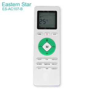 ES-AC107-B รีโมทคอนโทรล A/C ABS ความยาวคลื่นอินฟราเรด950 +-50nm สำหรับ Lloyd AC REMOTE 433 Z 17Keys - Product Image 4