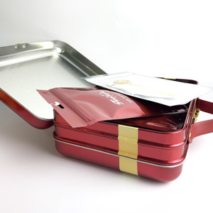 Caja de lata de metal de gran capacidad personalizable reciclable en promoción para almacenamiento de alimentos y regalos - Product Image 4