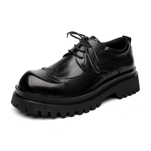 <span class=keywords><strong>Scarpe</strong></span> Oxford Brogue <span class=keywords><strong>da</strong></span> <span class=keywords><strong>Uomo</strong></span> di Alta Qualità con Suola Spessa Traspirante Antiscivolo per Tutte le Occasioni - Product Image 6