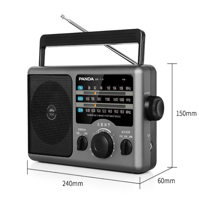 Private Mold Electronic Products Factory Direct Sale Am Fm Portable Radio Receptores Home Radio