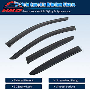 Déflecteurs de vitres pour Mercedes-Benz X156 GLA 15-20, pare-soleil adhésifs - Product Image 2