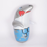 Requin gonflable en PVC personnalisé, décoration d'événement, pour la publicité, publicité gonflable promotionnelle, wobbler