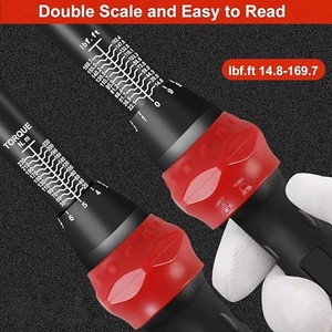 Chiave Dinamometrica <span class=keywords><strong>Orque</strong></span> Bidirezionale Regolabile 1/2 Pollice 20-230 Nm in Acciaio al Carbonio per Riparazioni di Materiali in Lega e Acciaio - Product Image 2