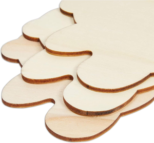 Orsacchiotto di <span class=keywords><strong>legno</strong></span> ritagli per l'artigianato, pezzi di <span class=keywords><strong>legno</strong></span> non finiti per progetti fai da te per bambini pittura ornamenti <span class=keywords><strong>in</strong></span> bianco - Product Image 4