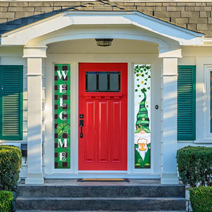 St. Patrick's Day Polyester Door Curtain 30*180cm Festive <b>Banners</b> for Home Decor - Product Image 5