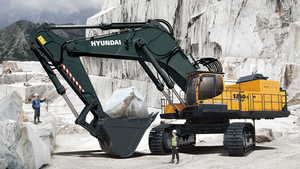 Excavadora hidráulica de segunda mano de 1207 toneladas, máquina de oruga grande usada, excavadora de calidad de marca famosa - Product Image 5