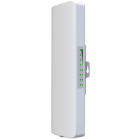 Pont sans fil extérieur 5.8G 300 Mbps CPE avec PoE, portée de 10 km, antenne à gain élevé de 14 dBi pour la surveillance industrielle