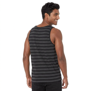 Best Sale Men's High Quality Slim Fit Tank <b>Top</b> Breathable Fitness Wear with 3D Casual Pattern <b>Low</b> MOQ - Product Image 1