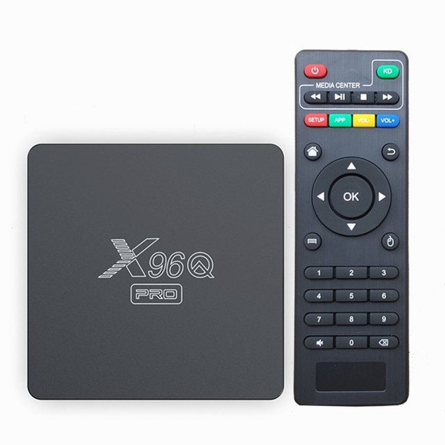 Newest Android 10 Allwinner H313 Quad Core 1GB 8GB 2.4G 5G DUAL WIFI 4k TV Box X96Q Pro