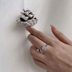Dylam Low MOQ High Quality Delicate Luxury 5A Level <b>CZ</b> Stone Wedding <b>Rings</b> S925 Sterling Silver <b>Rings</b> Jewelry Design for Women - Product Image 2