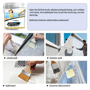 Adesivo impermeabile acrilico ad alta trasparenza, un rivestimento speciale <span class=keywords><strong>per</strong></span> cucine, bagni, <span class=keywords><strong>balconi</strong></span>, davanzali e tetti - Product Image 2