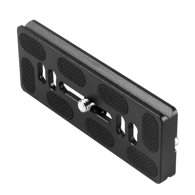 PU100 Metal Quick Release QR Plate Adapter for Benro Arca for Camera Tripod Ball-head 100x38x10mm