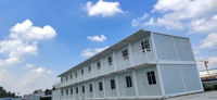 Maison modulaire préfabriquée, conteneur préfabriqué de 20 pieds, facile à installer, conteneur détachable