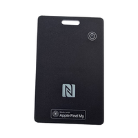 Vente en gros traceur de cartes Mfi rechargeable petit localisateur étiquette intelligente traceur Anti-perte Finder GpsTracker fonctionne avec Apple Find My