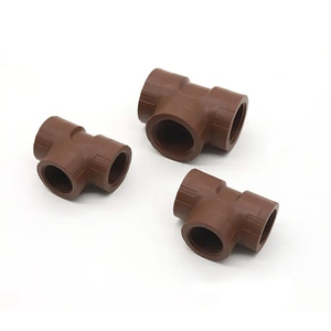 Conexiones Roscadas <span class=keywords><strong>PPR</strong></span> PPH de Diseño OEM Competitivo, Conexión en T con Rosca Hembra, Suministro de Agua, Resistente a la Corrosión - Product Image 1