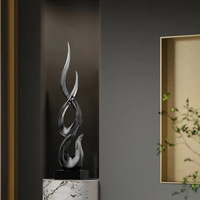 Moderne lumière luxe porte armoire entrée face à porte ornement bureau salon haut de gamme art décoration de la maison