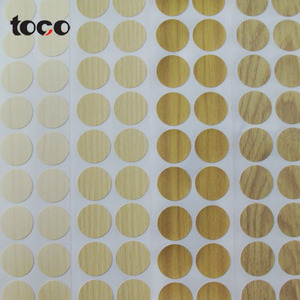 Toco-<span class=keywords><strong>tapa</strong></span> de plástico con agujeros para muebles, <span class=keywords><strong>tapa</strong></span> autoadhesiva decorativa de 10mm para tornillos de plástico - Product Image 4