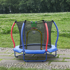 Zoshine 55 Inch <span class=keywords><strong>Trampoline</strong></span> Mini Tập Thể Dục Ngoài Trời Nhảy Giường Playhouse Với Bọt PVC Mùa Xuân Bìa Cho Trẻ Em - Product Image 5