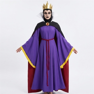 Costumes d'Halloween <span class=keywords><strong>pour</strong></span> femmes <span class=keywords><strong>adultes</strong></span>, cosplay <span class=keywords><strong>de</strong></span> mère stepmère, reine des <span class=keywords><strong>contes</strong></span> <span class=keywords><strong>de</strong></span> <span class=keywords><strong>fées</strong></span>, reine méchante, anime, costumes complets en polyester - Product Image 2