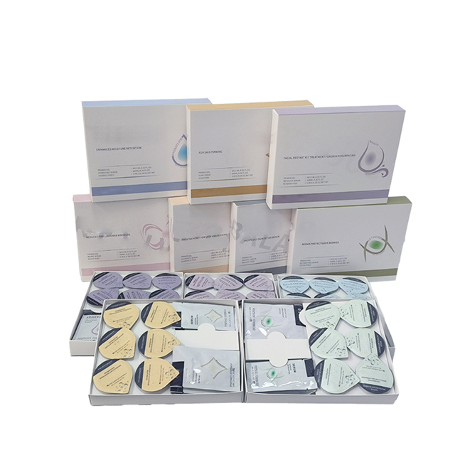 Newest CO2 Small Bubble Capsule Pods Serum Oxygen Jet Peel Facial Consumable Kits
