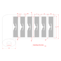 Lecteur RFID UHF longue portée de haute qualité pour étiquettes inviolables de pare-brise de parking automobile