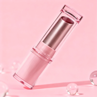 Cosmétiques pour les lèvres Rouge à lèvres solide Texture crémeuse Soyeuse et hydratante Convient au maquillage quotidien des filles