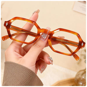 Высококачественные оптовые оправы для очков с индивидуальным логотипом для девочек, женщин и мужчин, роскошные ацетатные оправы для оптических очков - Product Image 3