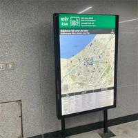 Panneau LED personnalisé en couleur pour logo d'entreprise de métro, signalisation publicitaire pour transport en métro, télécommande, utilisation au bureau/à la voiture