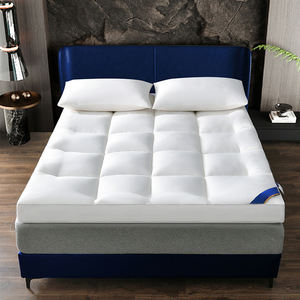 โรงแรมสต็อกไมโครไฟเบอร์สีขาวคุณภาพหนาพิเศษรองรับที่นอนท็อปเปอร์แบบกําหนดเอง - Product Image 6