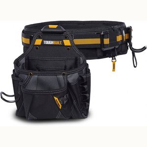 Bretelles rembourrées confortables BSCI avec ceinture porte-outils robuste pour charpentiers et électriciens - Product Image 3