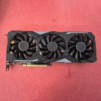 Carte graphique de jeu de haute qualité à 3 ventilateurs RTX 2080ti 22 Go, adaptée à l'apprentissage de l'intelligence artificielle RTX 2080ti