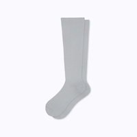 Chaussettes de compression en bambou personnalisées pour hommes et femmes, sport, 15-20 mmhg