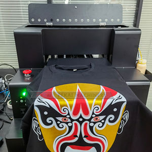 Impresora Automática de Cama Plana A3, Impresora Multifuncional DTF/<span class=keywords><strong>DTG</strong></span> para Mascarillas Faciales, <span class=keywords><strong>Estampado</strong></span> en Caliente Dorado - Product Image 2