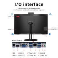 Computadora Todo en Uno de Escritorio, Intel I3/I5/I7, 8GB de RAM DDR4, 256GB SSD, Monitor LCD, Monobloque, Barebone