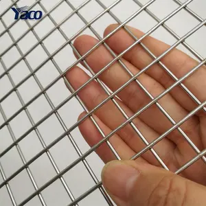 18 gauge 19G 23G 6x6mm 12x12mm square welded metal mesh bird cage protect welded mesh