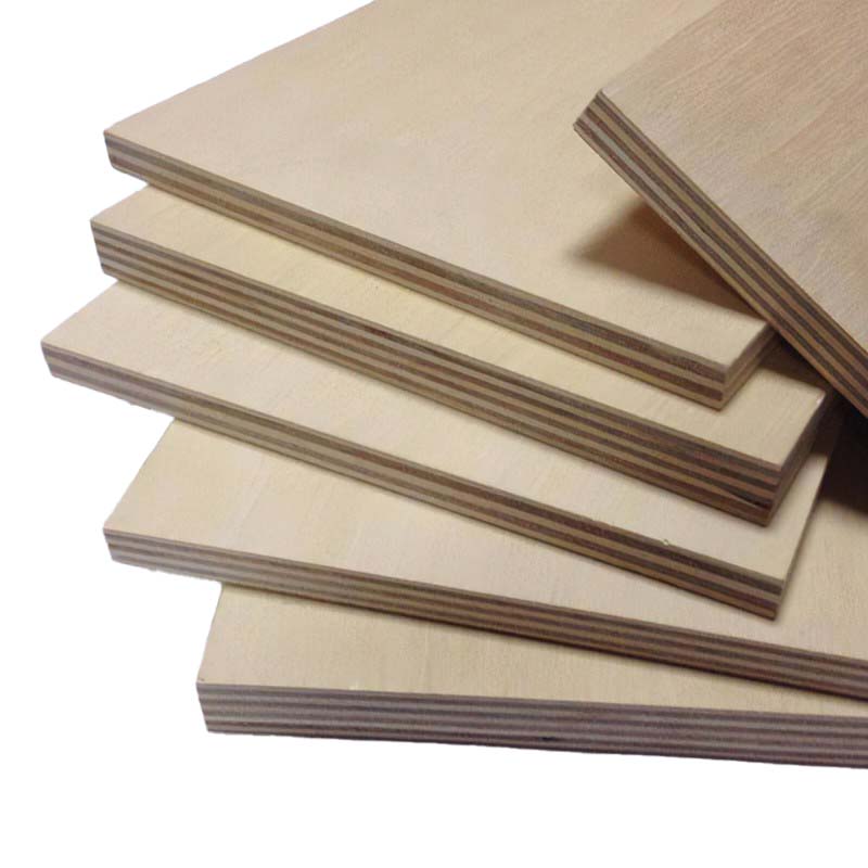 Commercial Film Faced Marine Plywood Multilayer Board Melamine Sheet Coated Birch Plank