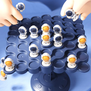 Juego de Mesa de Equilibrio para Niños, Astronautas, Juego de Mesa Interactivo y Divertido para Padres e Hijos, Juguete de Bloques de Construcción - Product Image 1